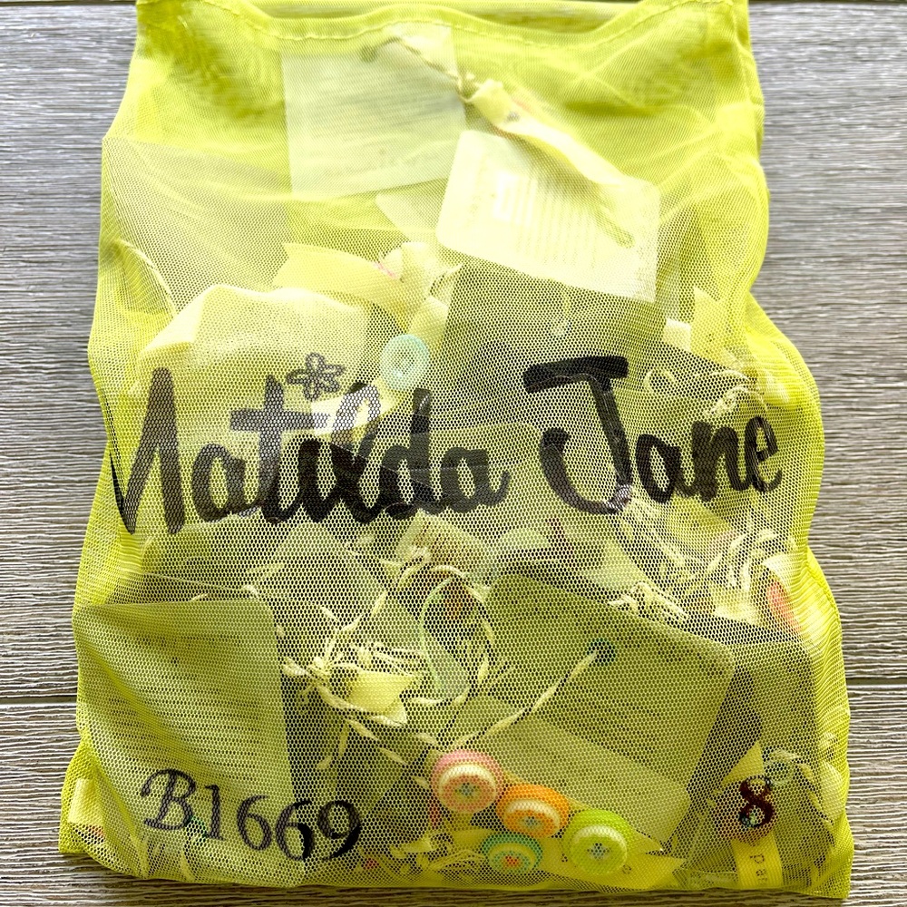 Matilda Jane Bag of Buttons and 2 bags of Pins